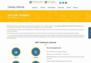 best sap training in lucknow - Infoseek is one of the few companies who provide SAP ERP trainings on various modules in Lucknow. At Infoseek you get unlimited access to the latest SAP Education content. You can also participate in social Learning Rooms to interact with SAP instructors and speed up your learning progress. As a SAP trainee with Infoseek, you can get individual access to live SAP training systems.