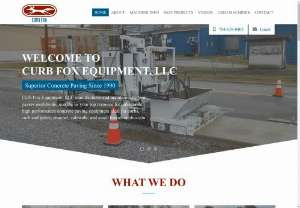 Curb Fox - Curb Machine | Concrete Paving Machine | Curbing Machines | Curb Fox