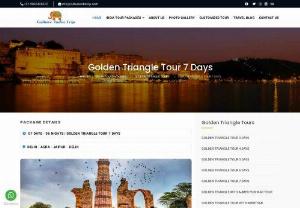 Golden Triangle Tour 7 Days - Get best deals on 7 Days Golden Triangle India Tour Package with discover popular places like Delhi, Agra and Jaipur. Call us for best tour price
