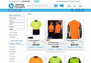Hi Vis T-Shirts with Logo | Printed Hi Vis T Shirts , Shirts Cotton - Hi Vis t shirts with logo: Lightning Promotions offer a wide range of printed Hi Vis t shirts to suit all your organization requirements. Get doorstep delivery for your custom Hi Vis safety t shirts cotton in 24 hrs. Order Now!