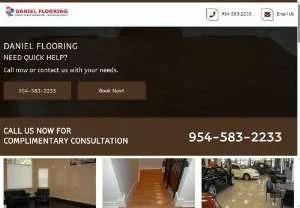 Screenshot of DANIEL FLOORING