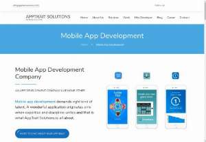 Best Mobile App Development Company USA & India | Mobile Application Development Service USA & India | AppTraitSolutions - AppTrait Solutions is a Best Mobile App Development Company In India & USA. We have Top iOS & Android Developer. Our Mobile App Development Service is very affordable and best for your business idea.
