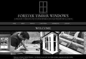 Forster Timber Windows - I'm Robert Forster and I have been a joiner and sash window specialist for over 20 years. I specialise in wooden sash window repairs and restorations,  as well as installations of replacement windows. I aim to either bring your existing wooden windows back to looking beautiful and working the way they should,  or by installing new wooden windows that seamlessly replace the old ones. FORSTER TIMBER WINDOWS is based in Tonbridge,  Kent,  and I refurbish and install wooden sash windows for homes ac