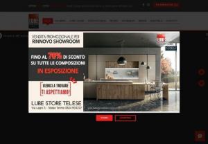 Lube Store Telese - Telese Terme Lube Store. CREO Kitchens Store Telese Terme. Interior design, surveys, consultation and project implementation.