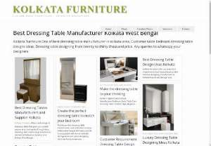 Quality Dressing Table Manufacturer | Kolkata Furniture - Reasonable price top dressing table furniture manufacturer designer kolkata west bengal | Customer requirement direct manufacturer supplier Kolkata Furniture