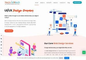 Best UI/UX Design Company in India | Web & Graphic Design Services - Narjis Infotech is a leading UI/UX design company in India. We offer the best creative web and graphic design services to our clients across the globe.