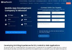 Top Mobile App Development Company Missouri - AppSquadz is a preeminent Mobile App Development Company in Missouri assisting you in designing and turning your mockups into high-quality iOS or Android Apps that are scalable and robust with a great level of security at competitive rates.
