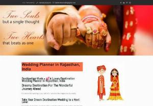 Wedding Planner Jodhpur  - Destination Vivaah welcomes you into the Dream World of Destination Weddings. We are a professional event management company based in JODHPUR (Rajasthan).

We maintain high level of services, consistency and punctuality to make event successful in an effective way as a 