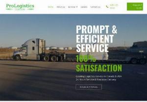 ProLogistics Carriers - Logistics Trucking & Shipping Company