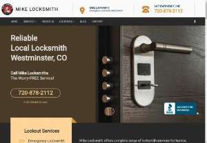 Mike Locksmith - Mike Locksmith is here to get you out of a pickle as your local locksmith in Westminster, Arvada and all surrounding areas. Our master locksmiths are available 24/7 to unlock your home, car, or business.