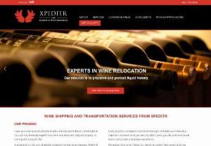Xpeditr Inc. - Xpeditr Inc. is an International Wine Shipping company & leading expert in temperature-controlled wine relocation across USA & Canada.
