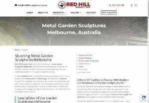 Iron Metal Art - Red Hill Wrought Iron - Our Red Hill Wrought Iron artisan studio hand forges outdoor fire pits, outdoor garden furniture plus other items to proudly display inside the home or in the garden. Red Hill Wrought Iron aim to make a lasting impression with all hand forged pieces, from an outdoor bench to other garden furniture.

 
