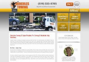 Hercules Towing Professional Towing Solutions in Chula Vista - Hercules Towing in Chula Vista is your smartest choice for reliable and affordable towing and roadside helps services.