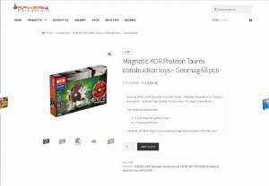 Buy Magnetic KOR Proteon Taurex construction toys - Geomag 68 pcs - Buy Magnetic KOR Proteon Taurex construction toys - Geomag 68 pcs at Spheria at low cost. 100% original Geomag Classic magnetic Toys. Shop now.
