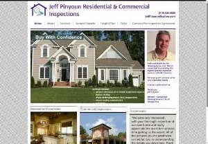 Screenshot of Jeff Pinyoun: NC Residential and Commercial Inspector