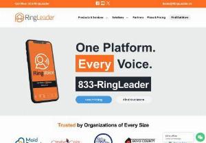 RingLeader, Inc. - RingLeader is one of the fastest growing VoIP-based communications providers offering SIP trunk phone service, communications suite, on-demand conferencing, crisis communication including fax to email service.