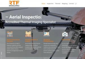 Drone Mapping, UAV Drone Asset Inspections, Thermal Imaging Specialist - RTF Imaging Ltd - Accredited Thermal Imaging Specialists providing detailed inspection at height and aerial mapping services using UAV or 'drone' technology.