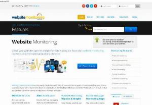 Australian Website Monitoring - Website Monitoring Australia continuously checks the availability of your websites at regular time intervals from your chosen locations. If your site is found to be down or unavailable, it immediately notifies you via Email, Phone call and / or SMS so that you can take corrective actions quickly before it affects end users.
