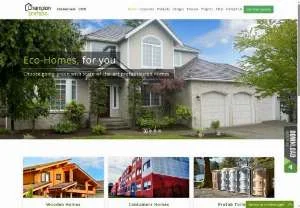 Screenshot of Prefab Homes India