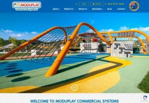  Moduplay Commercial System - Moduplay commercial systems combine a good range of market leading trampolines, innovative safety features, while using the technology and outstanding designs. The experts in Moduplay ensure that every outdoor playground, trampoline, is designed in such a way that the kids can have a perfect fun