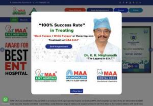 Best ENT Hospitals In Hyderabad - MAA ENT Hospitals - MAA is one of the best ENT hospitals in Hyderabad committed to providing the highest standards of medical treatment in the field of E.N.T care.