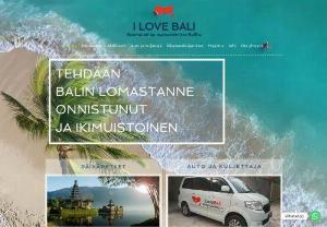 I Love Bali Travel Agency - Finnish travel agency in Bali. Hotels, tours, activities and transportation at low cost and safe.
Bali tours, Bali, Bali , Bali tours, Bali to Gill, Bali Indonesia