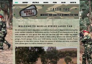 Mobile Strike Laser Tag - Mobile Strike Laser Tag brings the battle to you. Whether its for Birthday Parties, Buck & Hens Parties, Sports Clubs, School Groups, Fetes & Fundraisers, Corporate Events, Team Building or for any other reason, we will be here to help make your event a success.