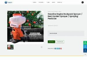 agriculture machine - If you have a garden or farmland, honestly, you really need a gasoline engine sprayer. This sprayer is a hot sale product in our factory, and bears small size with very low price. It can effectively kill the pests that adhere to the back and front of plant. More than 11m is its spraying distance, and  it is popular among farmers, especially the farmers in the African market. Compared with the traditional spraying ways, this machine fully improve working efficiency, which means you do not need to