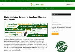 Digital Marketing Company in Chandigarh | Payment After Results - Solutions 1313 is among the full-scale top Digital Marketing Companies in Chandigarh. Our popularity lies in our uniqueness in utilising years of learning and execution to provide you with the most reliable solutions. The catch in our performance lies in the blend of creativity with informative and effective production of output. Solutions 1313 is not only India based Company with foundations in Chandigarh and Patiala but also with a massive global reach. Our clients have branches in...