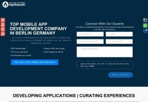 Mobile App Development Company Berlin, Germany - Mobile apps are becoming extremely vital for businesses to survive in a competitive market. AppSquadz, a top mobile app development company in Berlin, Germany is delivering end-to-end mobility solutions in application development as well as offering amazing apps at cost-effective rates.
