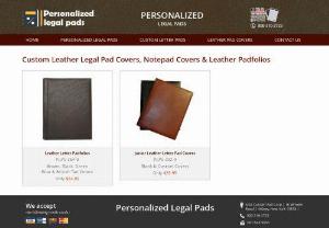 Top Quality Leather Writing Pad, Leather Legal Pad Portfolio - Buy the top quality leather writing pad, leather legal pad portfolio at a very minimal price, all our products are of premium quality. For orders, you can call us at 800-310-2723.
