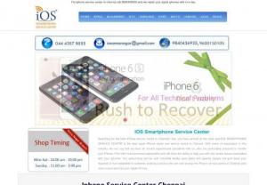 IOS offers Apple Iphone Service Center in Chennai - Delivering a professional and prompt iphone service center in Chennai. We have repaired thousands of apple iphone's devices and look forward to helping you with yours today! Simply reach us,  We are ready to help resolve whatever apple device problems you may have. We also work on Mac Laptops,  Apple ipads and ipods.
