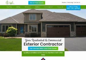Apple Exteriors - Give a unique look to your home raising the curb appeal and property value with our experienced roofing contractors in MN. Call Apple exteriors for contemporary roof modification ideas.