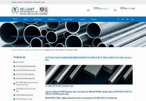 TP310S Pipe Suppliers - Reliant Pipe & tubes is TP310S Pipe Suppliers, we Offer A wide range of A312 TP 310s Pipe in all scheduled including SCH 40, SCH 80, SCH 160, SCH XS, SCH XXS, All Schedules. We are one the oldest suppliers of Grade 310s stainless steel pipe at very low price in Mumbai, India