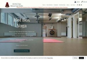 BYHB-Hot Box Yoga - Bikram Yoga Studio, the Original 90min 26+2 series, room heated to 40deg with 40% humidity...sweat is only fat crying.