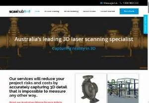 Screenshot of Scan Hub: 3D Laser Scanning and Modeling Services