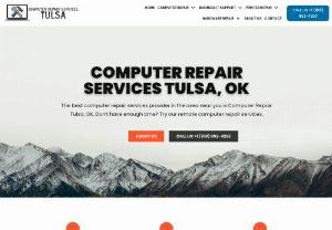 Computer Repair Services Tulsa  - 
Welcome to Tulsa's premier emergency pc services & Best Computer Repair Solution. With some of the most reasonable rates for all of your computer repair needs.