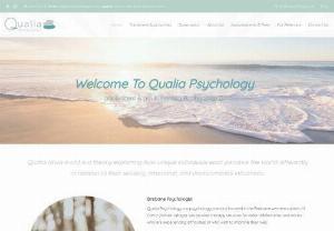 Qualia Psychology - Working from a warm and caring approach, we are passionate about helping people overcome challenges that keep them from living a full and rewarding life. We all experience struggles in life; and we are dedicated to helping you achieve change, healing and growth.
We support clients experiencing a wide range of issues, with particular experience in addressing:
	Anxiety disorders including worry, panic & social anxiety
	Depression and mood disorders
	Emotional & behavioural difficulties in c