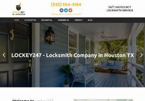 LOCKEY247 Locksmith - Commercial,Automotive car key replacement
Unlocking Happiness in Houston 24 Hours A Day 7 Days A Week Our reputation has been built on rapidly and professionally solving our customers' problems we built this reputation on our dedication to pride in customer satisfaction and service.