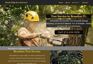 Savary Tree Service - A fully licensed & insured Christian run, family owned tree service company in Brandon Florida. We have years of experience in all types of tree removal, tree trimming, stump grinding, storm damage, land clearing and emergency work.