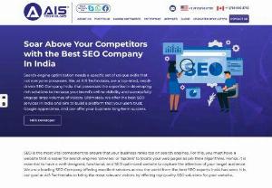 Ais Technolabs - AIS Technolabs PVT LTD is an ISO 27001: 2013 AND ISO 9001 Certified company,  and pioneer in web design and development company from India. We have also been voted as the Top 10 mobile app development companies in India. We are leading IT Consulting and web solution provider for custom software,  website,  games,  custom web application,  enterprise mobility,  mobile apps and cloud-based application design & development.