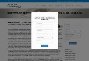 Software Testing Training in Marathahalli - Bangalore | Software Testing Training Institutes | Software Testing Course Fees and Content | Software Testing Interview Questions  - eCare Technologies located in Marathahalli - Bangalore, is one of the best Software Testing Training institute with 100% Placement support. Software Testing Training in Bangalore provided by Software Testing Certified Experts and real-time Working Professionals with handful years of experience in real time Software Testing Projects. 