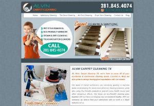 Alvin Carpet Cleaning - Upholstery, Steam & Carpet Rug Cleaning in TX - Alvin Carpet Cleaning Texas uses the latest most advanced cleaning solutions and Eco-friendly products. We’ll help restore carpet’s look back to brand new.