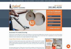 Seabrook Carpet Cleaning - Seabrook TX Carpet Cleaning uses steam carpet cleaning for the most part with incredible results, which is good for your home, kids and pets. This is because unlike other companies that use harsh chemicals that leave a residue in your fibers, we only use safe products such as hot water.
