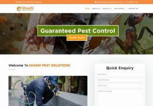 Best Pest Control Bangalore - Get the Best Pest Control Services in Bangalore, with best price and discounts from Reliable and Experienced Professionals from Shashi Pest Solutions