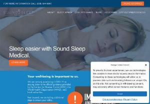 Sound Sleep Medical - Our mission at Sound Sleep Medical is to provide the highest quality of service and product for the treatment of Obstructive Sleep Apnea.