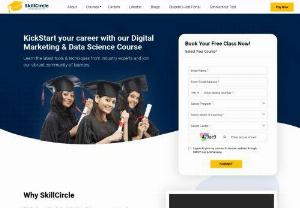 Digital Marketing Course in Delhi - Join the Best Digital Marketing Course in cp, by renowned faculties.
First of all, the team of Skill Circle provides the Best Digital Marketing Course in cp.
Above all, with a sharp aim that faculty of skill circle sees to it that each student of theirs receives equal attention.Hence, our culture is having a large number of batches with less number of student.
