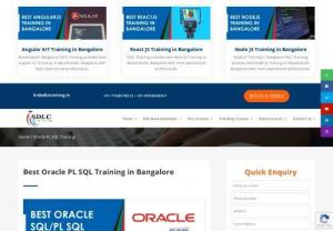 Oracle PL SQL Training - SDLC Training - Oracle SQL and PL/SQL Training program at SDLC Training is designed to give participants the skills & knowledge to gain a competitive advantage in starting / enhancing a career in Oracle SQL and PL/SQL industry. Participants receive up-to-date training in multiple areas in Oracle SQL and PL/SQL
