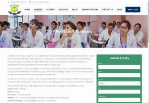 The Best Post Basic B.Sc Nursing Correspondence Course in Noida - If you are wishing to do a post B.Sc nursing course in Noida and you are looking for a premier institute to get admission them, SVM offers you the best post basic B.Sc nursing correspondence course in Noida. We are developed a health care professionals who is trained to take care of patients, treat them properly and help the doctors in surgery by providing them clinic based teaching and academic trips.