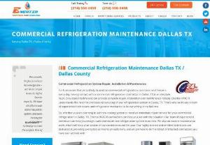 commercial refrigeration dallas tx | EnertiaHVAC - Enertia HVAC offers commercial refrigeration in Dallas TX with high quality repair, replacement and maintenance solution for your refrigeration system. 